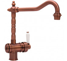 Смеситель для кухни Seaman Barcelone SSL-5077-AU Красное золото