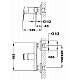 Заказать Смеситель для душа Teka Manacor 842321200 Хром в магазине сантехники Santeh-Crystal.ru