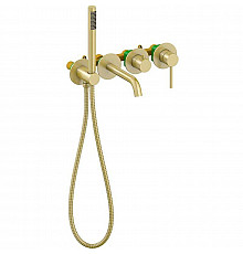 Смеситель для ванны Timo Saona 2314/17YSM Золото матовое