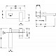 Приобрести Смеситель для раковины Timo Selene 2071/17SM Золото матовое в магазине сантехники Santeh-Crystal.ru