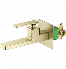 Смеситель для раковины Timo Torne 4372/17SM Золото матовое