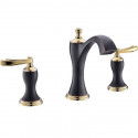 Смеситель для раковины Timo Unari 7511/04Y Черный антик Золото Смеситель для раковины Timo Unari 7511/04Y Черный антик Золото