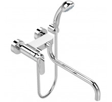 Смеситель для ванны Vidima Balance BA268AA универсальный Хром