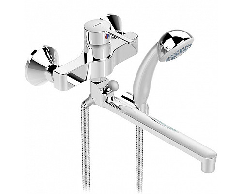 Приобрести Смеситель для ванны Vidima Logik BA280AA Хром в магазине сантехники Santeh-Crystal.ru