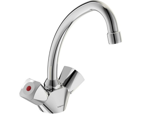Приобрести Смеситель для раковины Vidima Practic BA227AA Хром в магазине сантехники Santeh-Crystal.ru