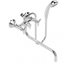 Смеситель для ванны Vidima Trinity BA262AA универсальный Хром