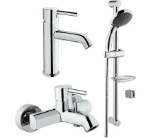 Комплект смесителей Vitra Minimax S A49153EXP Хром