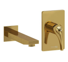 Смеситель для раковины WasserKRAFT A71573 Золото глянцевое