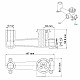 Купить Смеситель для раковины WasserKRAFT A16573 Светлая бронза в магазине сантехники Santeh-Crystal.ru