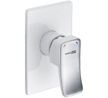 Смеситель для душа WasserKRAFT Aller 10651W Белый Хром