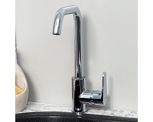 Купить Смеситель для кухни WasserKRAFT Alz 28807 Хром в магазине сантехники Santeh-Crystal.ru