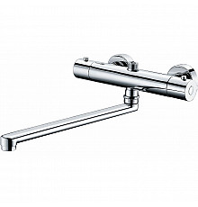 Смеситель для ванны WasserKRAFT Berkel 4822L универсальный с термостатом Хром