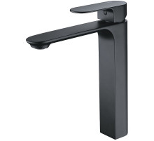 Смеситель для раковины WasserKRAFT Elbе 7403H Черный матовый