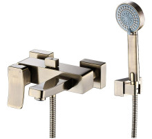 Смеситель для ванны WasserKRAFT Exter 1601 Светлая бронза