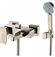 Смеситель для ванны WasserKRAFT Exter 1601 Светлая бронза