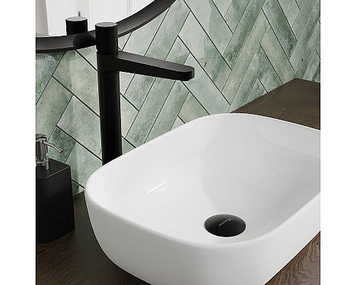 Купить Смеситель для раковины WasserKRAFT Fulda 5203H Черный матовый в магазине сантехники Santeh-Crystal.ru