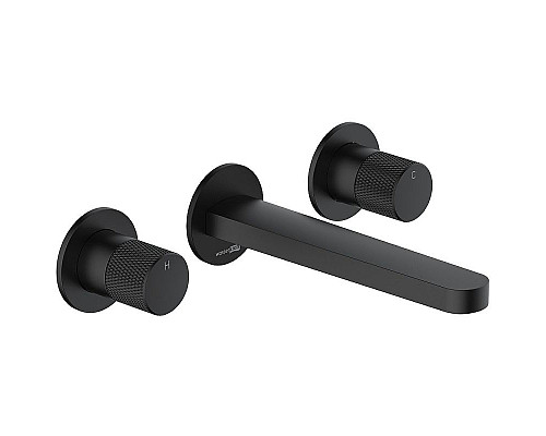 Купить Смеситель для раковины WasserKRAFT Fulda 5245 Черный матовый в магазине сантехники Santeh-Crystal.ru