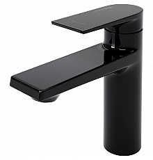 Смеситель для раковины WasserKRAFT Glan 6603 Черный глянцевый