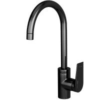 Смеситель для кухни WasserKRAFT Glan 6607 Черный глянцевый