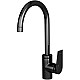 Приобрести Смеситель для кухни WasserKRAFT Glan 6607 Черный глянцевый в магазине сантехники Santeh-Crystal.ru