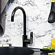 Приобрести Смеситель для кухни WasserKRAFT Glan 6607 Черный глянцевый в магазине сантехники Santeh-Crystal.ru