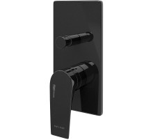 Смеситель для душа WasserKRAFT Glan 6661 Черный глянцевый