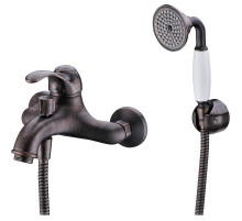 Смеситель для ванны WasserKRAFT Isar 1301 Темная бронза