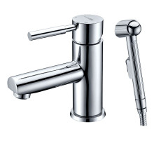 Смеситель для раковины WasserKRAFT Main 4108 с гигиеническим душем Хром