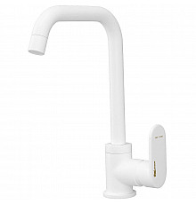 Смеситель для кухни WasserKRAFT Mindel 8507 Белый матовый