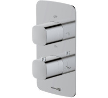 Смеситель для душа WasserKRAFT Naab 8644 Thermo с термостатом Хром