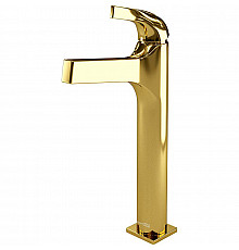 Смеситель для раковины WasserKRAFT Sauer 7103H Золото