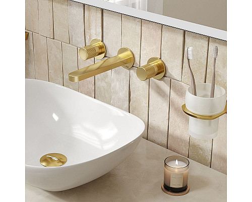 Заказать Смеситель для раковины WasserKRAFT Schunter 8245 Золото матовое в магазине сантехники Santeh-Crystal.ru