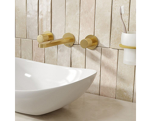 Заказать Смеситель для раковины WasserKRAFT Schunter 8245 Золото матовое в магазине сантехники Santeh-Crystal.ru