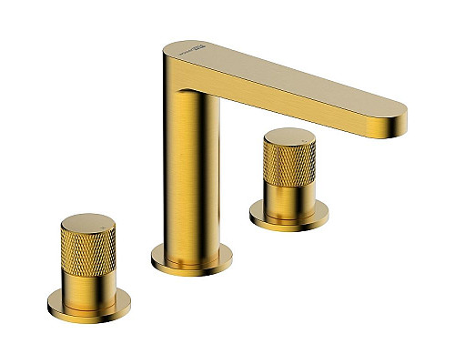 Купить Смеситель для раковины WasserKRAFT Schunter 8235 Золото матовое в магазине сантехники Santeh-Crystal.ru