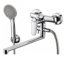 Смеситель для ванны WasserKRAFT Vils 5602L универсальный Хром