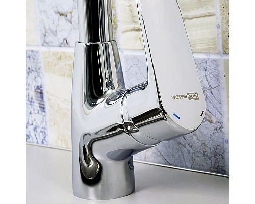 Santeh-Crystal.ru: Смеситель для кухни WasserKRAFT Vils 5607 Хром Купить Смеситель для кухни WasserKRAFT Vils 5607 Хром в магазине сантехники Santeh-Crystal.ru