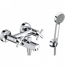 Смеситель для ванны WasserKRAFT Weser 7801 Хром