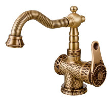 Смеситель для раковины ZorG Antic A 413U-BR Бронза