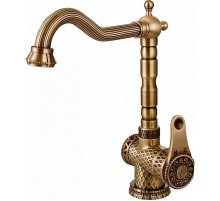 Смеситель для кухни ZorG Antic A 408K-BR Бронза