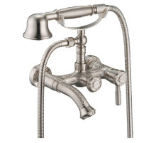 Смеситель для ванны ZorG Antic A 200W-SL Серебро