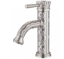 Смеситель для раковины ZorG Antic A115U-SL Серебро