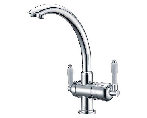 Заказать Смеситель для кухни ZorG Clean Water ZR 327 YF Хром в магазине сантехники Santeh-Crystal.ru