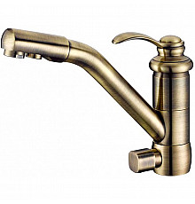 Смеситель для кухни ZorG Sanitary ZR400KF-47-BR Бронза