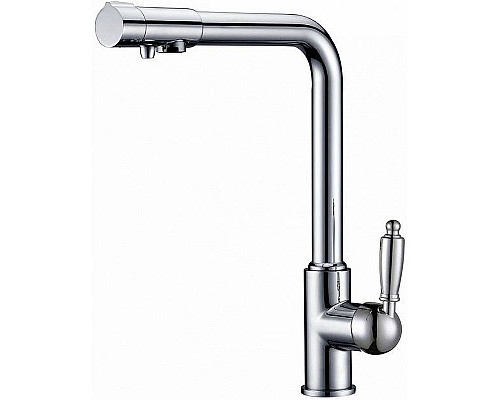 Купить Смеситель для кухни ZorG Sanitary ZR320YF-33 Хром в магазине сантехники Santeh-Crystal.ru