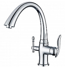 Смеситель для кухни ZorG Sanitary ZR340YF Хром