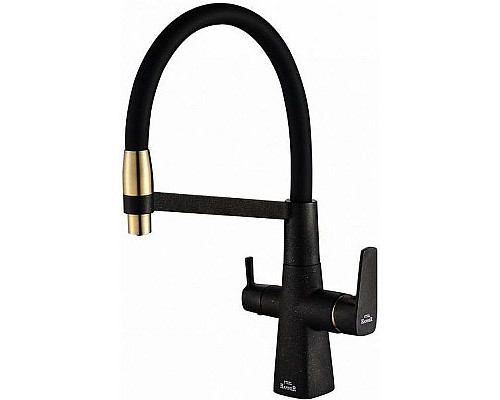 Santeh-Crystal.ru: Смеситель для кухни ZorG Steel Hammer SH818-6BLACKBR Черный Приобрести Смеситель для кухни ZorG Steel Hammer SH818-6BLACKBR Черный в магазине сантехники Santeh-Crystal.ru