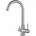 Смеситель для кухни ZorG Steel Hammer SH763CR Хром Смеситель для кухни ZorG Steel Hammer SH763CR Хром