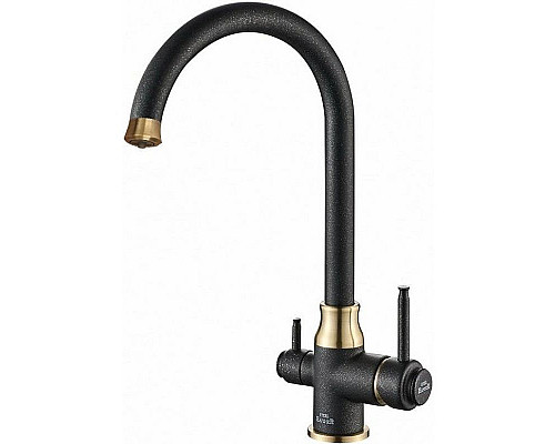Santeh-Crystal.ru: Смеситель для кухни ZorG Steel Hammer SH763BLACKBR Черный Купить Смеситель для кухни ZorG Steel Hammer SH763BLACKBR Черный в магазине сантехники Santeh-Crystal.ru