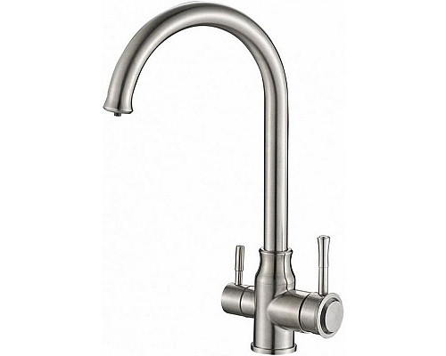 Santeh-Crystal.ru: Смеситель для кухни ZorG Steel Hammer SH763INOX Сталь Купить Смеситель для кухни ZorG Steel Hammer SH763INOX Сталь в магазине сантехники Santeh-Crystal.ru
