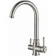 Купить Смеситель для кухни ZorG Steel Hammer SH763INOX Сталь в магазине сантехники Santeh-Crystal.ru